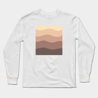 Abstract Desert Landscape Long Sleeve T-Shirt